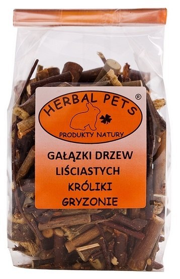 Herbal Pets Gałązki drzew liściastych 75g Herbal Pets Gałązki drzew liściastych 75g