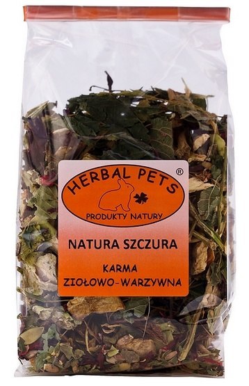 Herbal Pets Natura szczura - karma ziołowo-warzywna 150g Herbal Pets Natura szczura - karma ziołowo-warzywna 150g