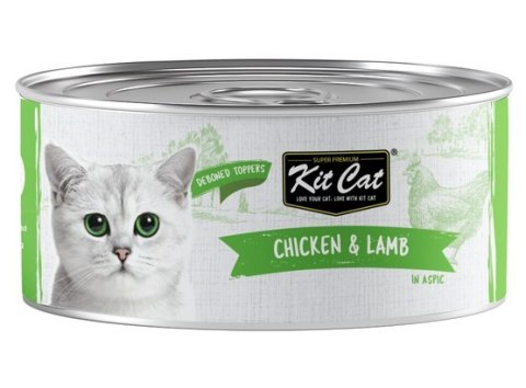 Kit Cat Chicken & Lamb puszka 80g Kit Cat Chicken & Lamb puszka 80g
