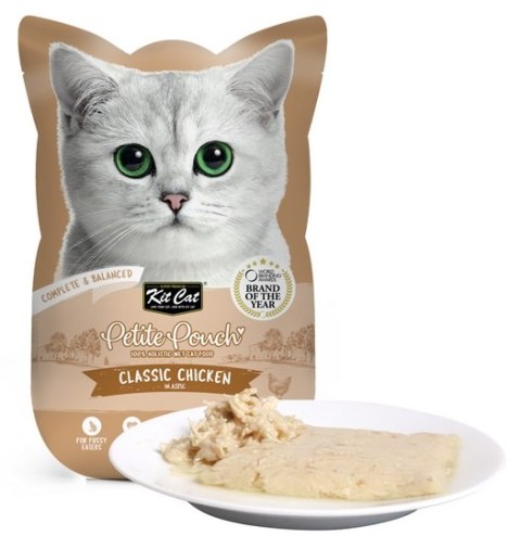 Kit Cat Petite Pouch Tuna Classic Chicken saszetka 70g Kit Cat Petite Pouch Tuna Classic Chicken saszetka 70g