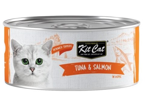 Kit Cat Tuna & Salmon puszka 80g Kit Cat Tuna & Salmon puszka 80g