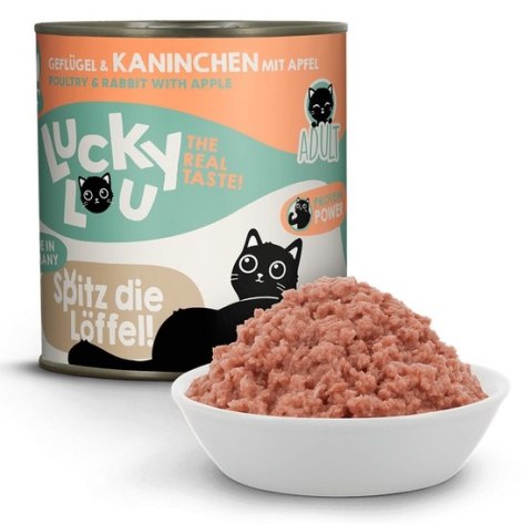 Lucky Lou Lifestage Adult Drób i królik puszka 800g Lucky Lou Lifestage Adult Drób i królik puszka 800g