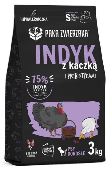 Paka Zwierzaka Seventh Heaven Indyk z kaczką Mini 3kg Paka Zwierzaka Seventh Heaven Indyk z kaczką Mini 3kg