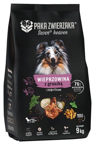 Paka Zwierzaka Seventh Heaven Wieprzowina z gruszką S 9kg Paka Zwierzaka Seventh Heaven Wieprzowina z gruszką S 9kg