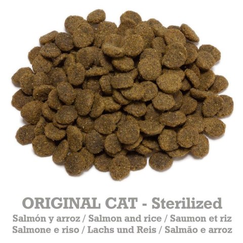 ARQUIVET CAT Original dla kotów sterylizowanych łosoś z ryżem 7 kg ARQUIVET CAT Original dla kotów sterylizowanych łosoś z ryżem 7 kg