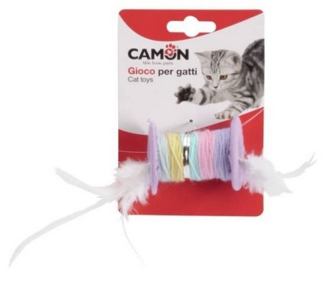 Camon Cat Toy Szpulka z piórkami Camon Cat Toy Szpulka z piórkami