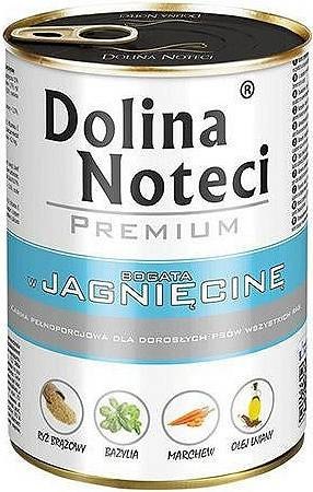 Dolina Noteci Premium bogata w jagnięcinę 800g Dolina Noteci Premium bogata w jagnięcinę 800g