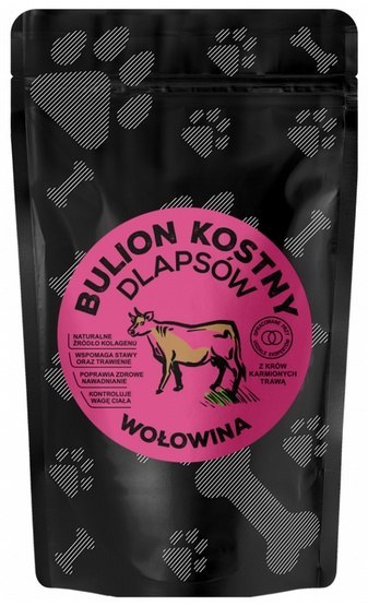 Food Studio Chefs Bulion kostny dla psa - wołowina 230ml Food Studio Chefs Bulion kostny dla psa - wołowina 230ml