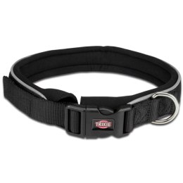 Obroża Premium, M-L: 35-55 cm/20 mm, FUKSJA