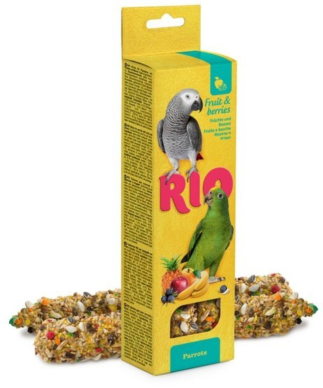 Rio Kolby dla papug owoce i jagody 2szt Rio Kolby dla papug owoce i jagody 2szt