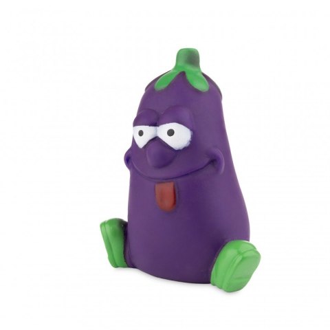 Zabawka dla psa bakłażan winylowy 12 cm Zabawka dla psa bakłażan winylowy 12 cm