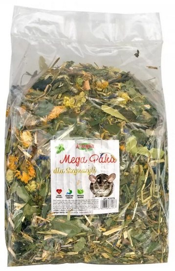 Alegia Mega Paka dla szynszyli 650g Alegia Mega Paka dla szynszyli 650g