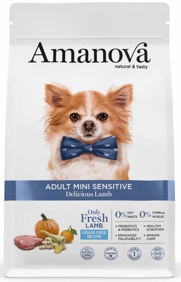 Amanova Adult Mini Sensitive Delicious Lamb 7kg Amanova Adult Mini Sensitive Delicious Lamb 7kg