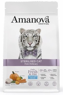 Amanova Kot Sterilised Fish Delicacy 300g