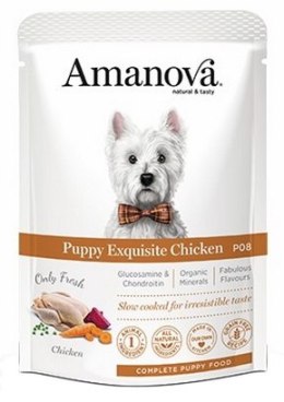 Amanova Puppy Exquisite Chicken saszetka 300g