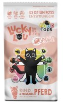 Lucky Lou Food Code Sensitive Wołowina & Konina 340g