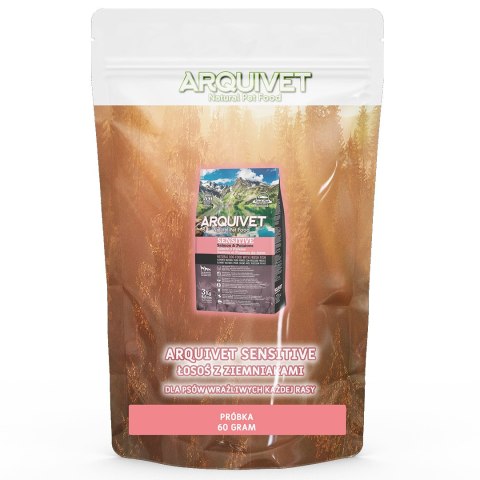 PRÓBKA Arquivet Sensitive łosoś z ziemniakami 60g PRÓBKA Arquivet Sensitive łosoś z ziemniakami 60g