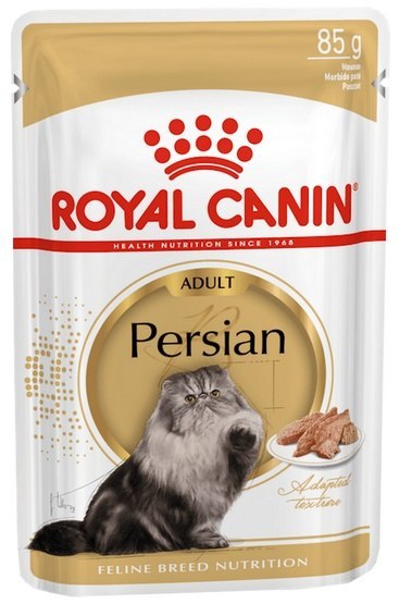 Royal Canin Persian Adult karma mokra w pasztecie dla kotów dorosłych rasy perskiej saszetka 85g Royal Canin Persian Adult karma mokra w pasztecie dla kotów dorosłych rasy perskiej saszetka 85g