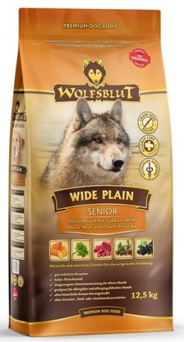 Wolfsblut Dog Wide Plain Senior - konina i bataty 12,5kg
