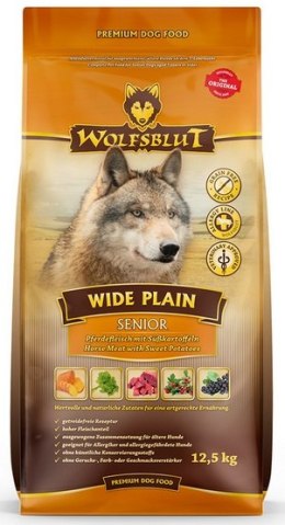 Wolfsblut Dog Wide Plain Senior - konina i bataty 12,5kg