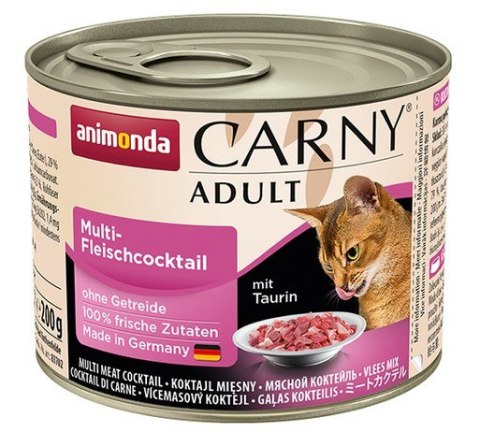 Animonda Carny Adult Mix Mięsny puszka 200g Animonda Carny Adult Mix Mięsny puszka 200g