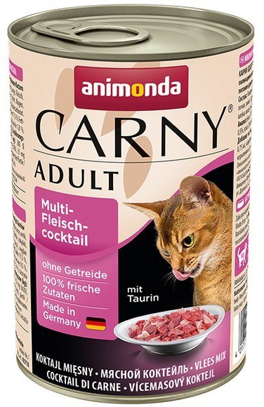 Animonda Carny Adult Mix Mięsny puszka 400g Animonda Carny Adult Mix Mięsny puszka 400g