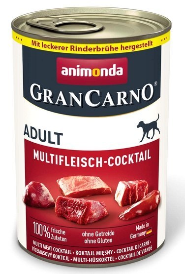 Animonda GranCarno Original Adult Multifleisch Mix Mięsny puszka 400g Animonda GranCarno Original Adult Multifleisch Mix Mięsny puszka 400g