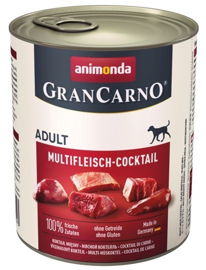 Animonda GranCarno Original Adult Multifleisch Mix Mięsny puszka 800g Animonda GranCarno Original Adult Multifleisch Mix Mięsny puszka 800g
