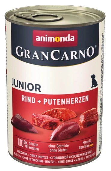 Animonda GranCarno Original Junior Pute Indyk 400g Animonda GranCarno Original Junior Pute Indyk 400g