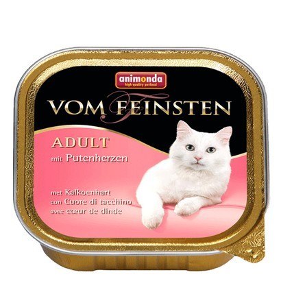Animonda vom Feinsten Cat Adult z Sercami Indyka tacka 100g Animonda vom Feinsten Cat Adult z Sercami Indyka tacka 100g