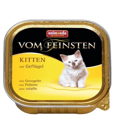Animonda vom Feinsten Cat Kitten z Drobiem tacka 100g Animonda vom Feinsten Cat Kitten z Drobiem tacka 100g