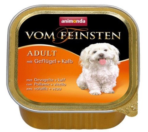 Animonda vom Feinsten Dog Adult Drób i Cielęcina 150g Animonda vom Feinsten Dog Adult Drób i Cielęcina 150g