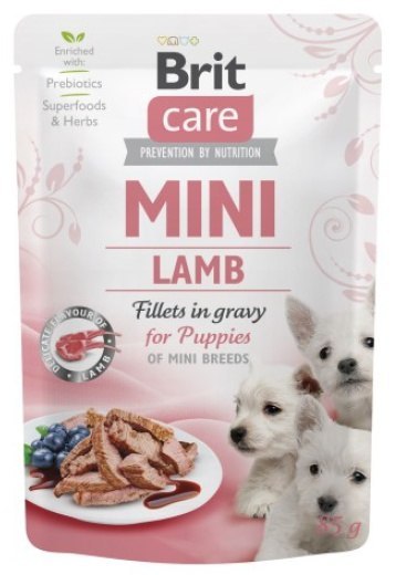 Brit Care Dog Mini Puppy Lamb saszetka 85g Brit Care Dog Mini Puppy Lamb saszetka 85g