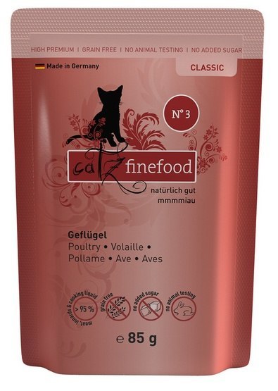 Catz Finefood Classic N.03 Drób saszetka 85g Catz Finefood Classic N.03 Drób saszetka 85g