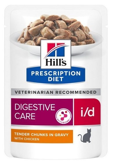 Hill's Prescription Diet i/d Feline Kurczak saszetka 85g Hill's Prescription Diet i/d Feline Kurczak saszetka 85g