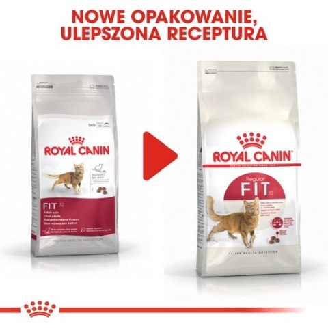 Royal Canin Fit karma sucha dla kotów dorosłych, wspierająca idealną kondycję 2kg Royal Canin Fit karma sucha dla kotów dorosłych, wspierająca idealną kondycję 2kg