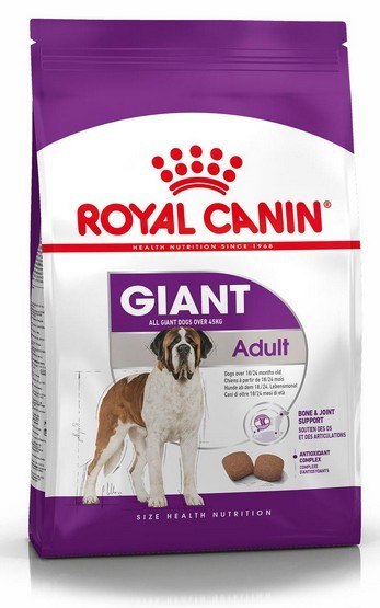Royal Canin Giant Adult karma sucha dla psów dorosłych, od 18/24 miesiąca życia, ras olbrzymich 15kg Royal Canin Giant Adult karma sucha dla psów dorosłych, od 18/24 miesiąca życia, ras olbrzymich 15kg
