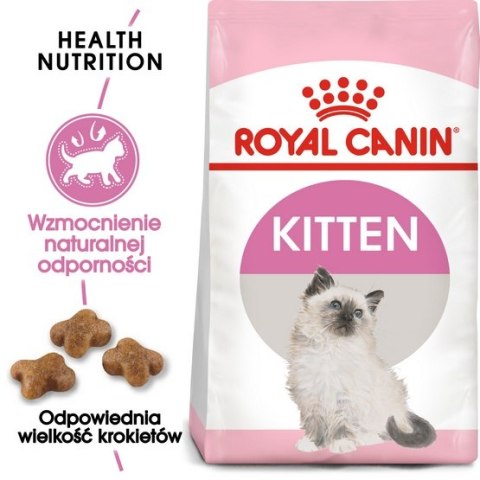 Royal Canin Kitten karma sucha dla kociąt od 4 do 12 miesiąca życia 10kg Royal Canin Kitten karma sucha dla kociąt od 4 do 12 miesiąca życia 10kg