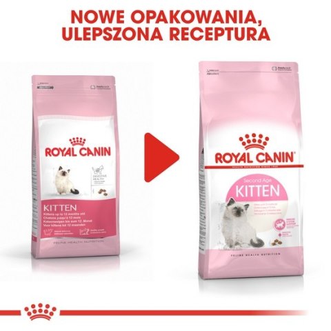 Royal Canin Kitten karma sucha dla kociąt od 4 do 12 miesiąca życia 10kg Royal Canin Kitten karma sucha dla kociąt od 4 do 12 miesiąca życia 10kg