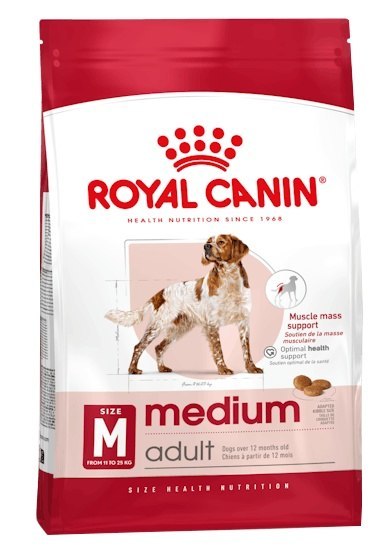 Royal Canin Medium Adult karma sucha dla psów dorosłych, ras średnich 4kg Royal Canin Medium Adult karma sucha dla psów dorosłych, ras średnich 4kg