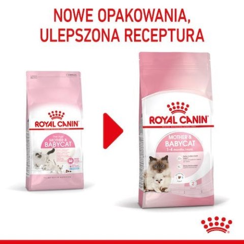 Royal Canin Mother&Babycat karma sucha dla kotek w okresie ciąży, laktacji i kociąt od 1 do 4 miesiąca 400g Royal Canin Mother&Babycat karma sucha dla kotek w okresie ciąży, laktacji i kociąt od 1 do 4 miesiąca 400g