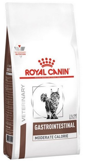 Royal Canin Veterinary Diet Feline Gastrointestinal Moderate Calorie 4kg Royal Canin Veterinary Diet Feline Gastrointestinal Moderate Calorie 4kg