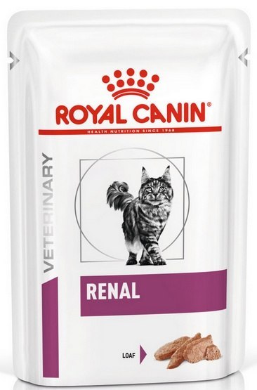 Royal Canin Veterinary Diet Feline Renal Loaf saszetka 85g Royal Canin Veterinary Diet Feline Renal Loaf saszetka 85g