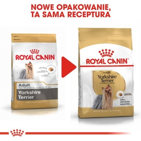 Royal Canin Yorkshire Terrier Adult karma sucha dla psów dorosłych rasy yorkshire terrier 0,5kg Royal Canin Yorkshire Terrier Adult karma sucha dla psów dorosłych rasy yorkshire terrier 0,5kg