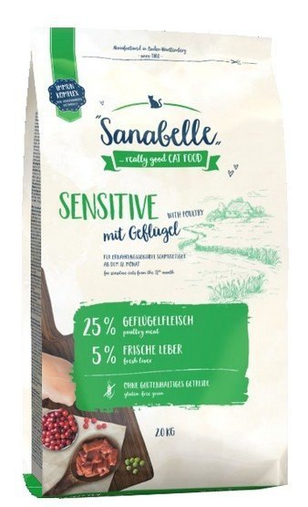 Sanabelle Adult Sensitive z drobiem 400g Sanabelle Adult Sensitive z drobiem 400g