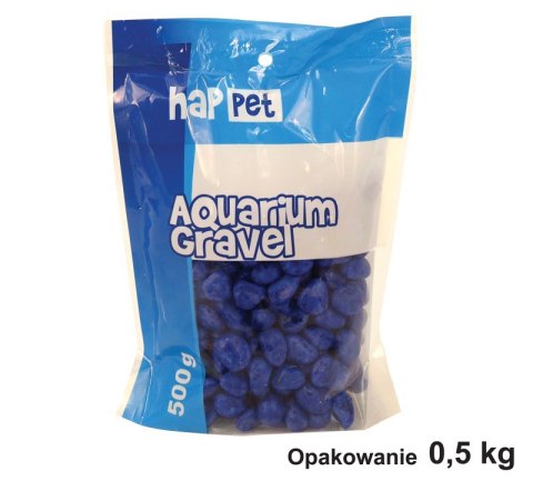 Żwirek do akwarium Happet czarny 0.7cm 0.5kg Żwirek do akwarium Happet czarny 0.7cm 0.5kg