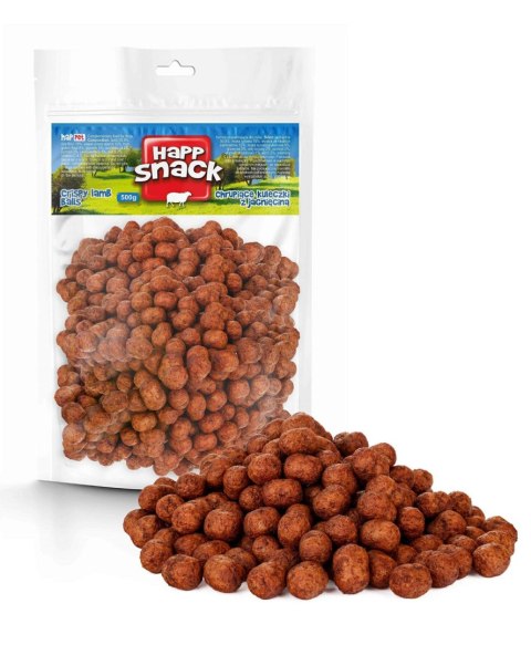 Chrupiące kuleczki z jagnięciną 500g Chrupiące kuleczki z jagnięciną 500g