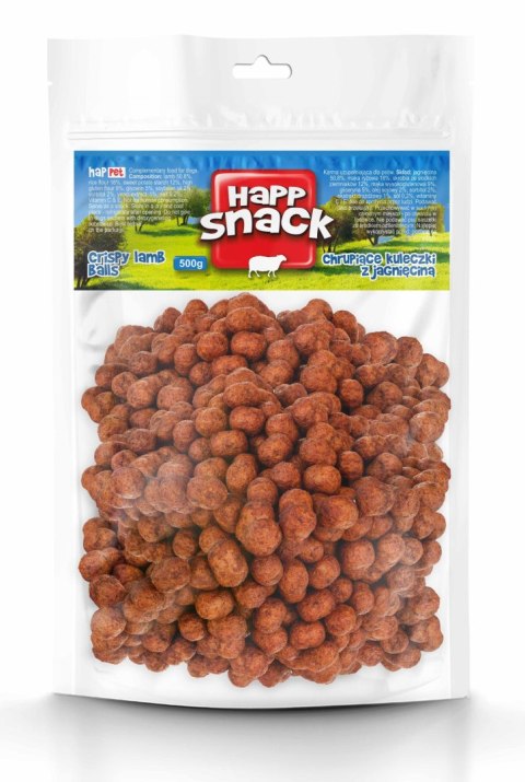 Chrupiące kuleczki z jagnięciną 500g Chrupiące kuleczki z jagnięciną 500g