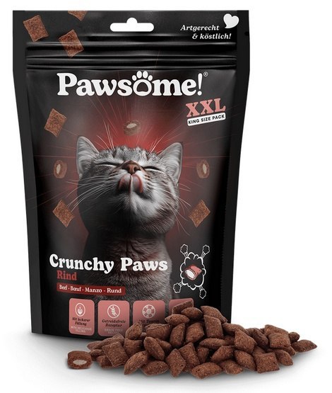 Pawsome Crunchy Paws Wołowina 150g Pawsome Crunchy Paws Wołowina 150g