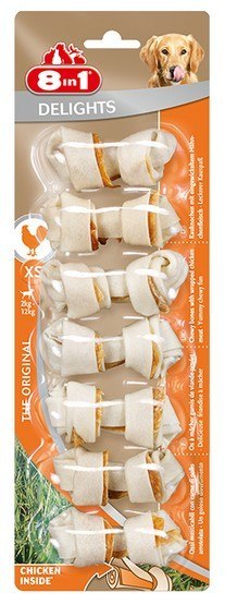 8in1 Delights Bones XS 7 sztuk 8in1 Delights Bones XS 7 sztuk